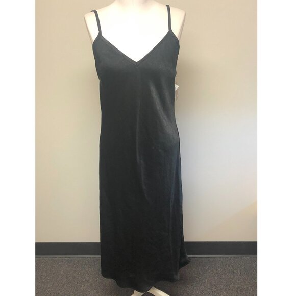 Mod Cloth textured slip dress black - Picture 4 of 9